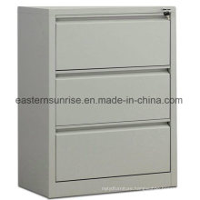 Three Drawers Metal Steel Iron Office Vertical Filing Cabinet